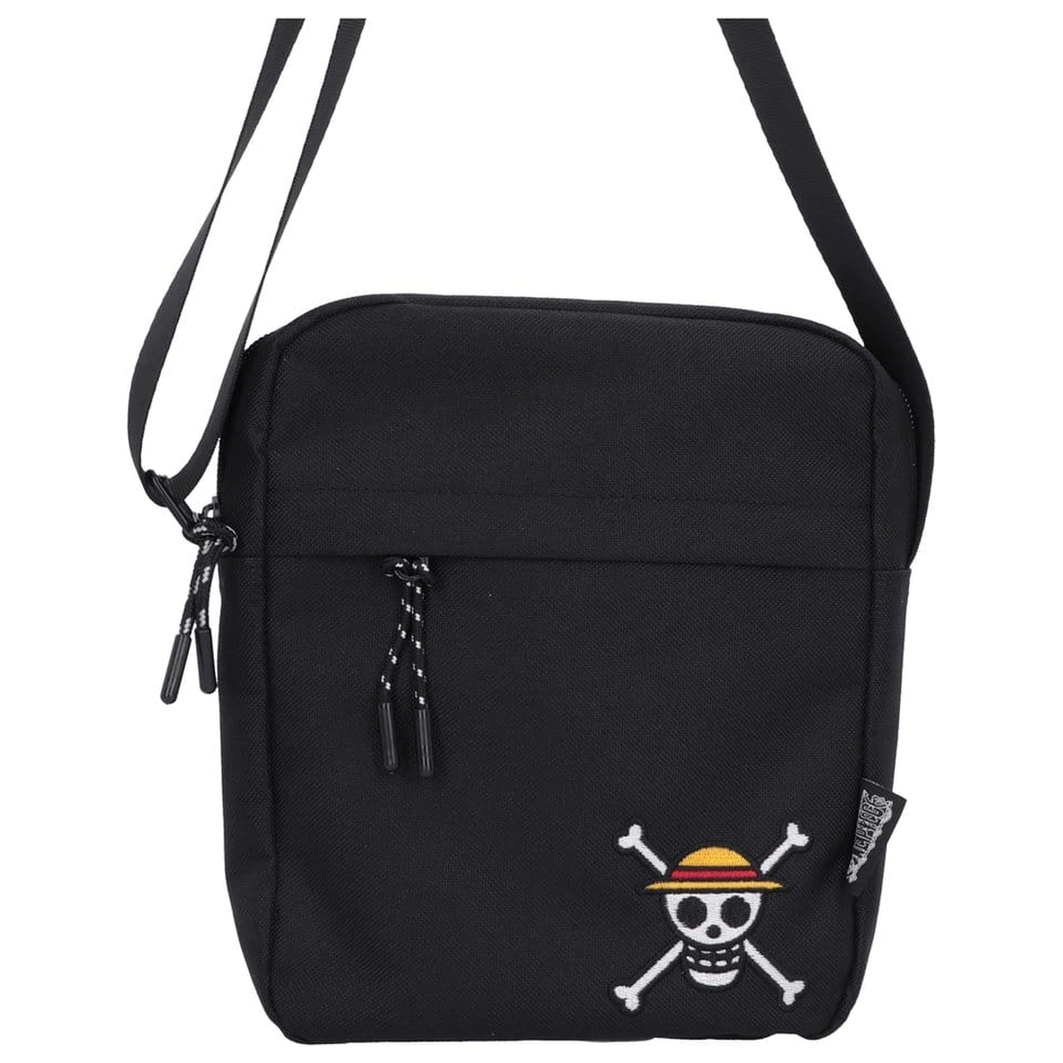 One Piece Crossbody taška Luffy Jolly Roger (černá) 23 cm fotografii produktu