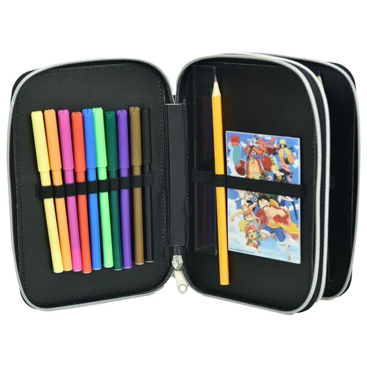 One Piece Monkey D. Luffy penál naplněný 2-patrový fotografii produktu