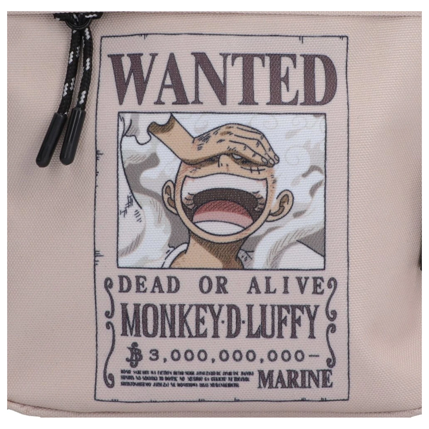 One Piece Crossbody Bag Luffy Wanted Poster 23 cm fotografii produktu