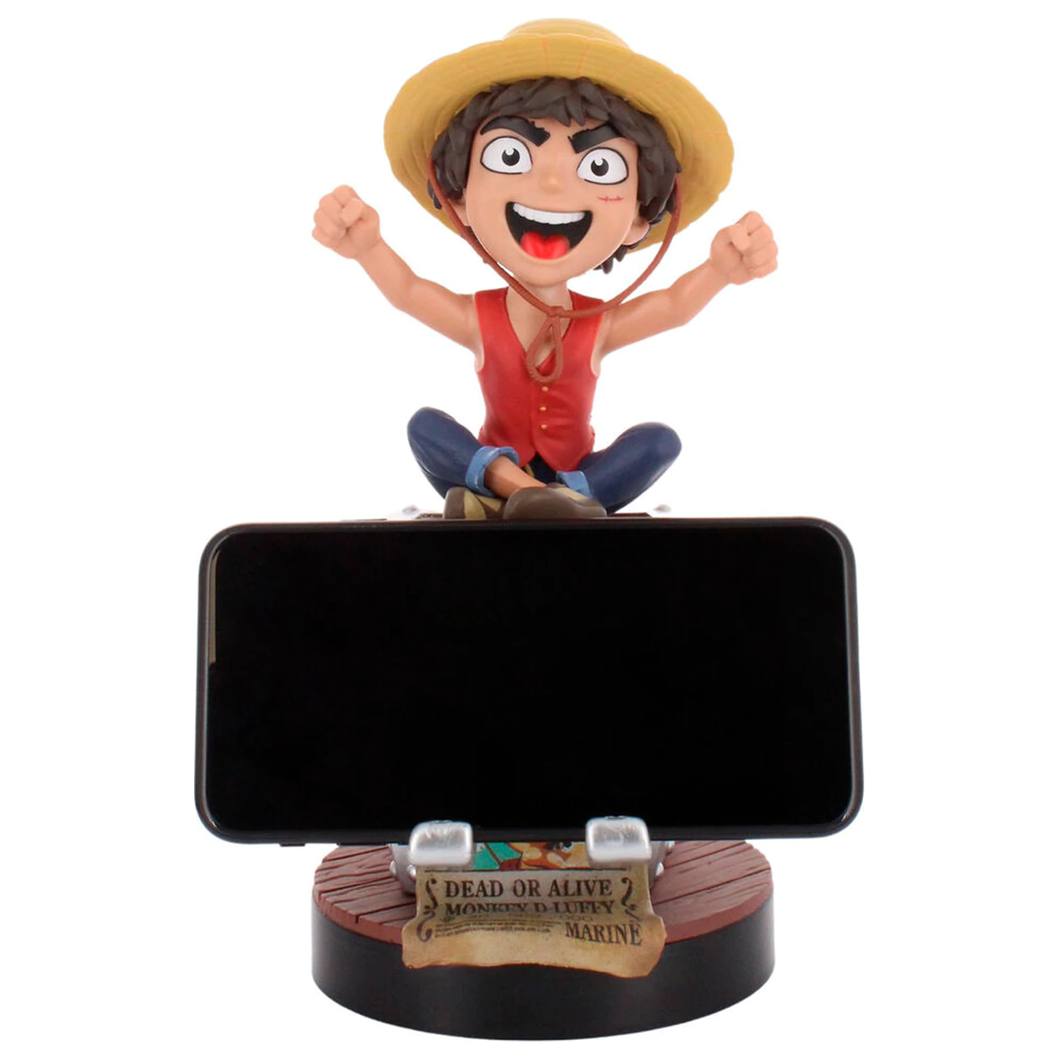 One Piece Cable Guys nabíjecí stojan Luffy Wanted Poster 21 cm fotografii produktu