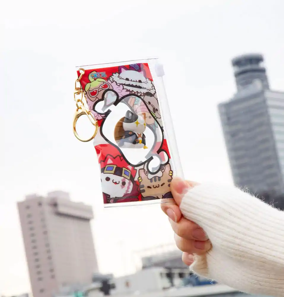 One Piece Mega Cat Project Nyan Piece Nyan! Sběratelská figurka s pouzdrem Luffy 2025 limitovaná edice 7 cm fotografii produktu