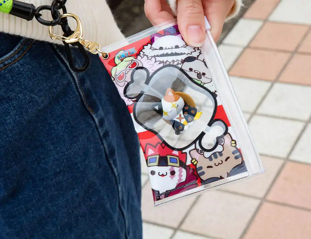 One Piece Mega Cat Project Nyan Piece Nyan! Sběratelská figurka s pouzdrem Luffy 2025 limitovaná edice 7 cm fotografii produktu