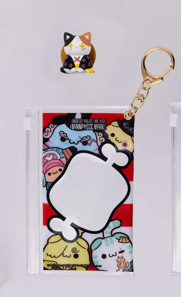 One Piece Mega Cat Project Nyan Piece Nyan! Sběratelská figurka s pouzdrem Luffy 2025 limitovaná edice 7 cm fotografii produktu