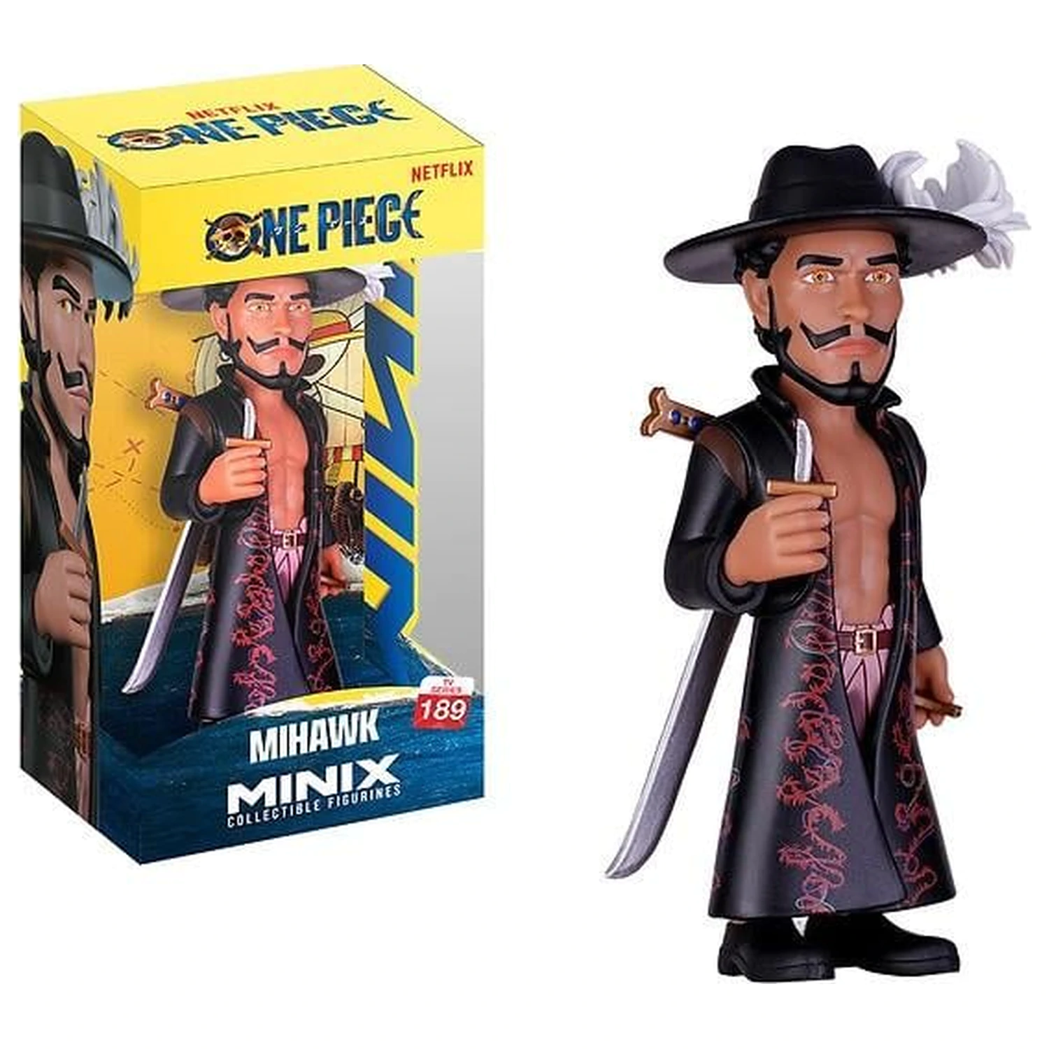 One Piece Mihawk Figurka Minix 12cm fotografii produktu