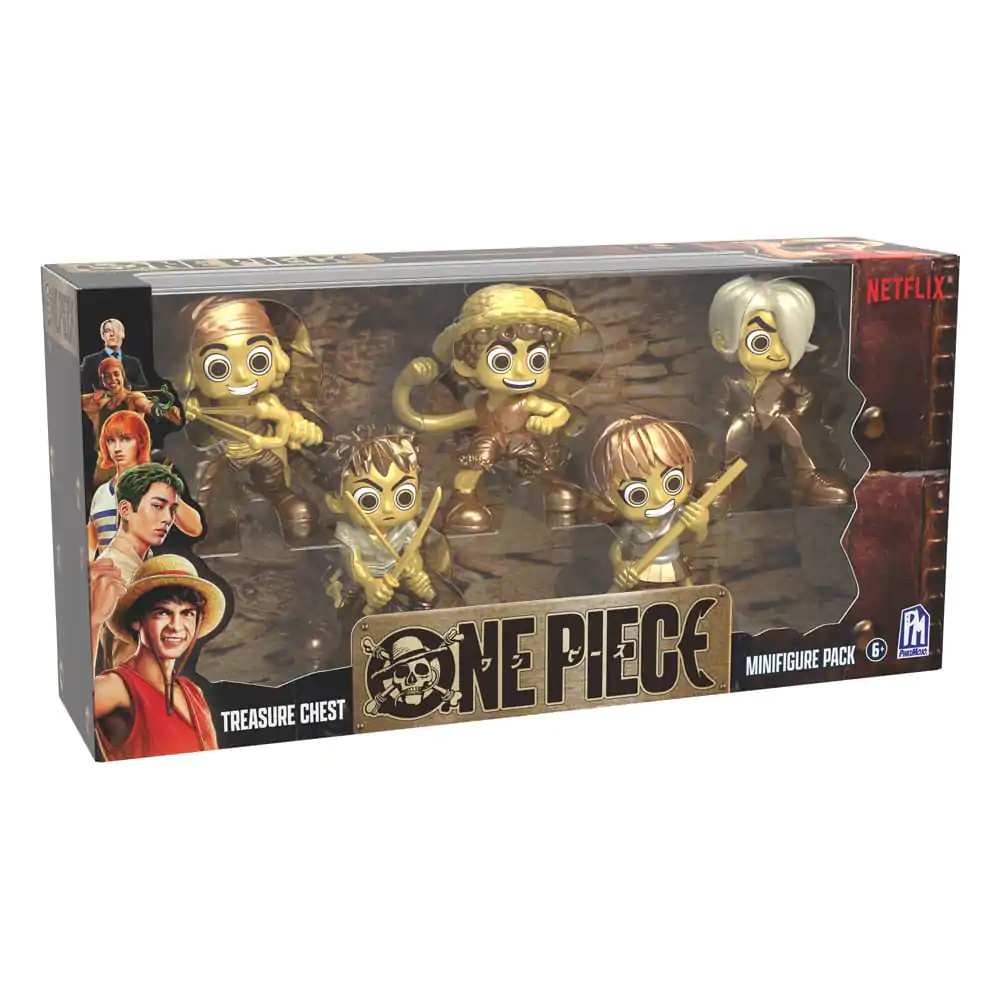 Sada mini figurek One Piece zlatá 6 cm fotografii produktu