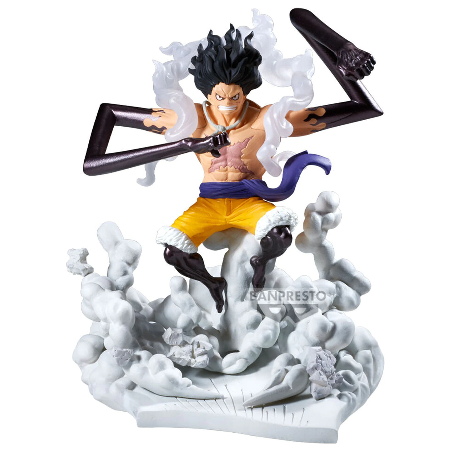 One Piece Monkey D Luffy Gear 4 Senkokkei figurka 15cm fotografii produktu