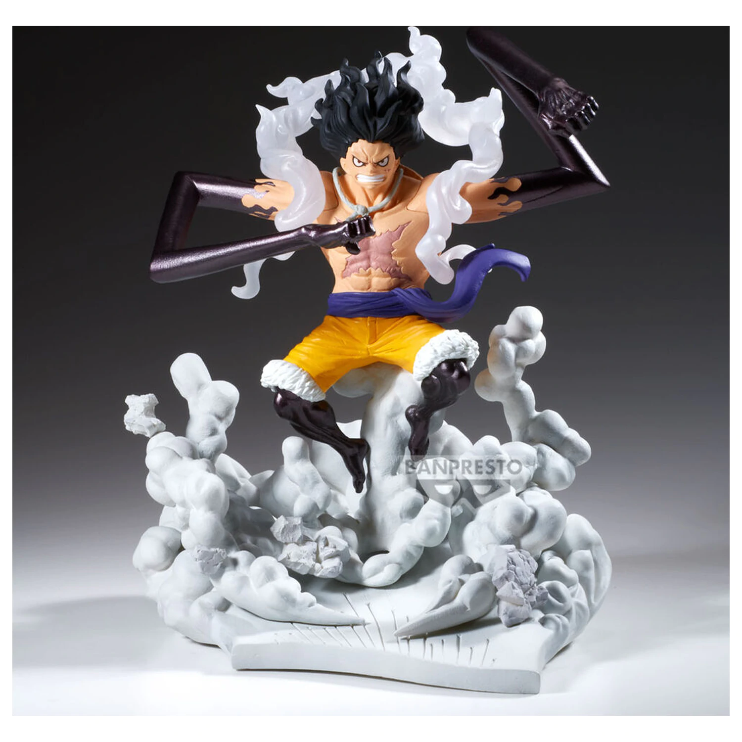 One Piece Monkey D Luffy Gear 4 Senkokkei figurka 15cm fotografii produktu