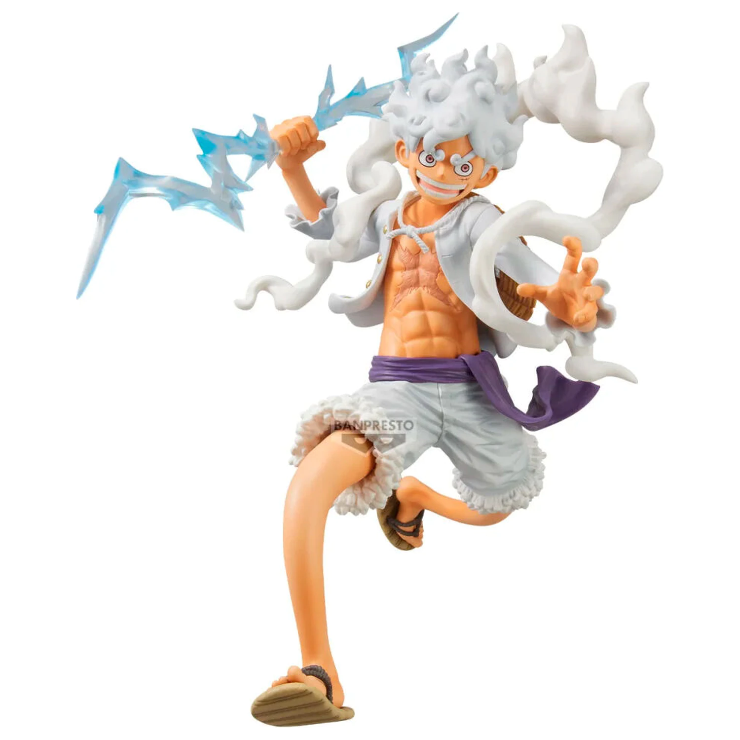 One Piece Monkey D Luffy Gear 5 Grandista figurka 25cm fotografii produktu