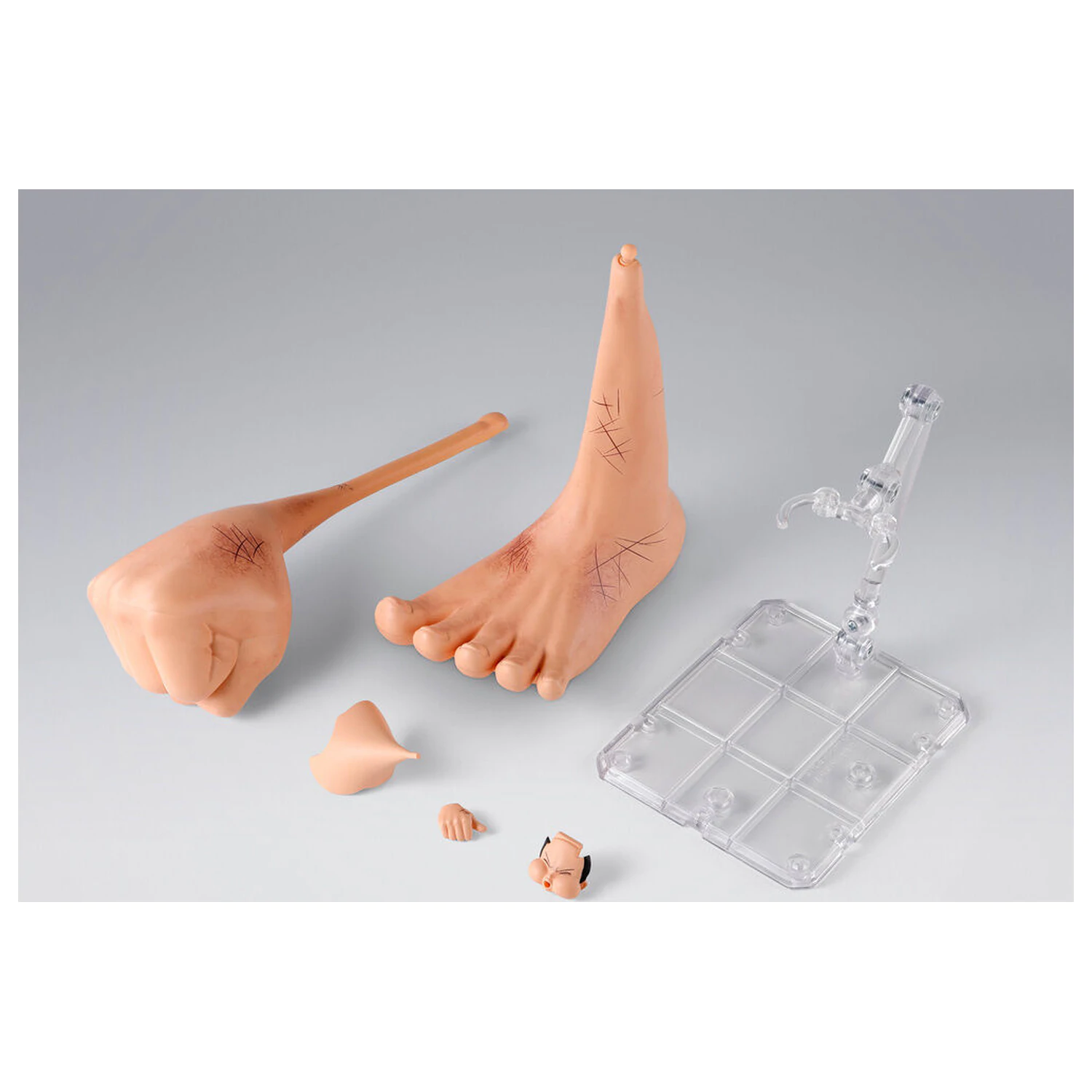 One Piece Monkey D. Luffy Marineford Gea Three S.H. Figuarts sada doplňkových dílů fotografii produktu