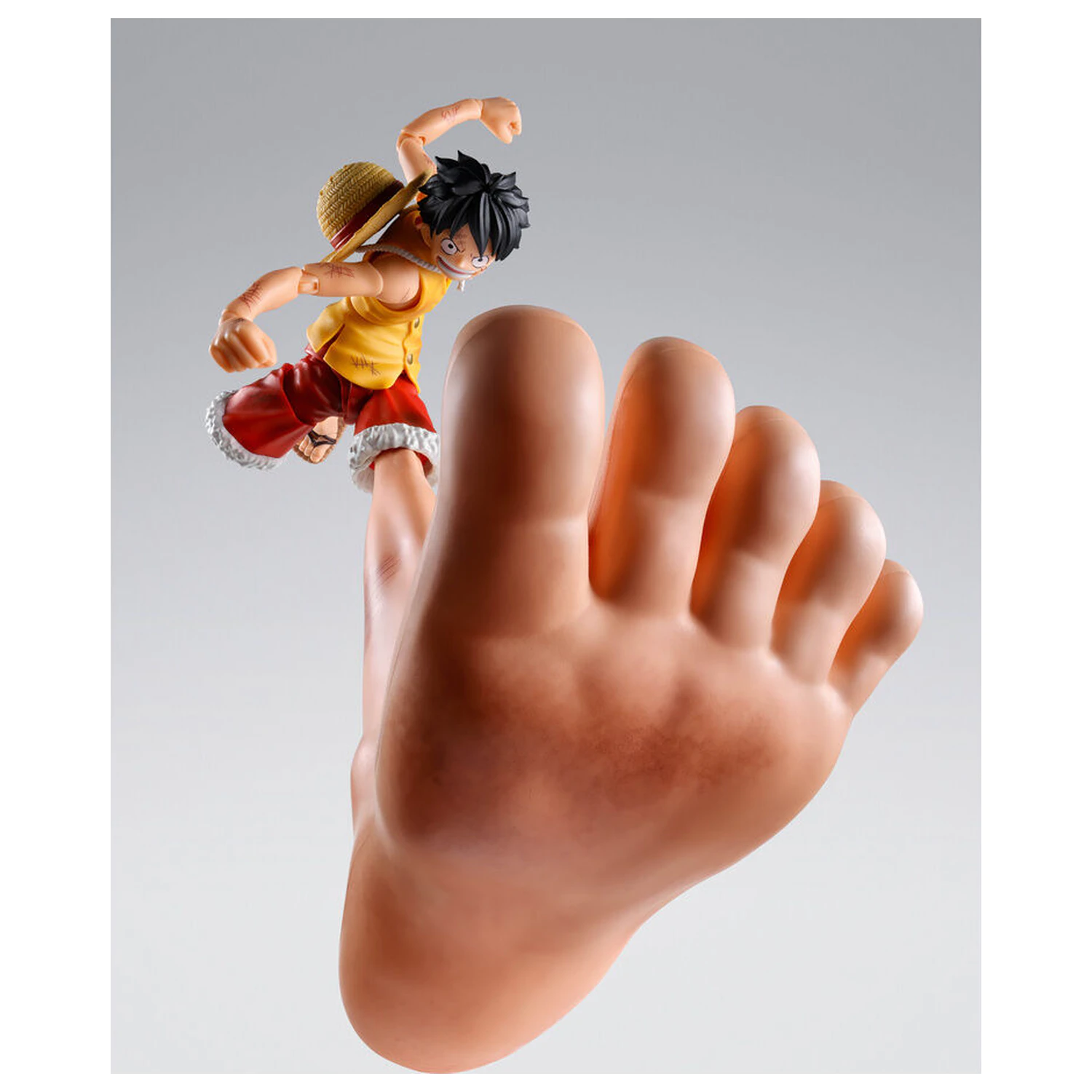 One Piece Monkey D. Luffy Marineford Gea Three S.H. Figuarts sada doplňkových dílů fotografii produktu