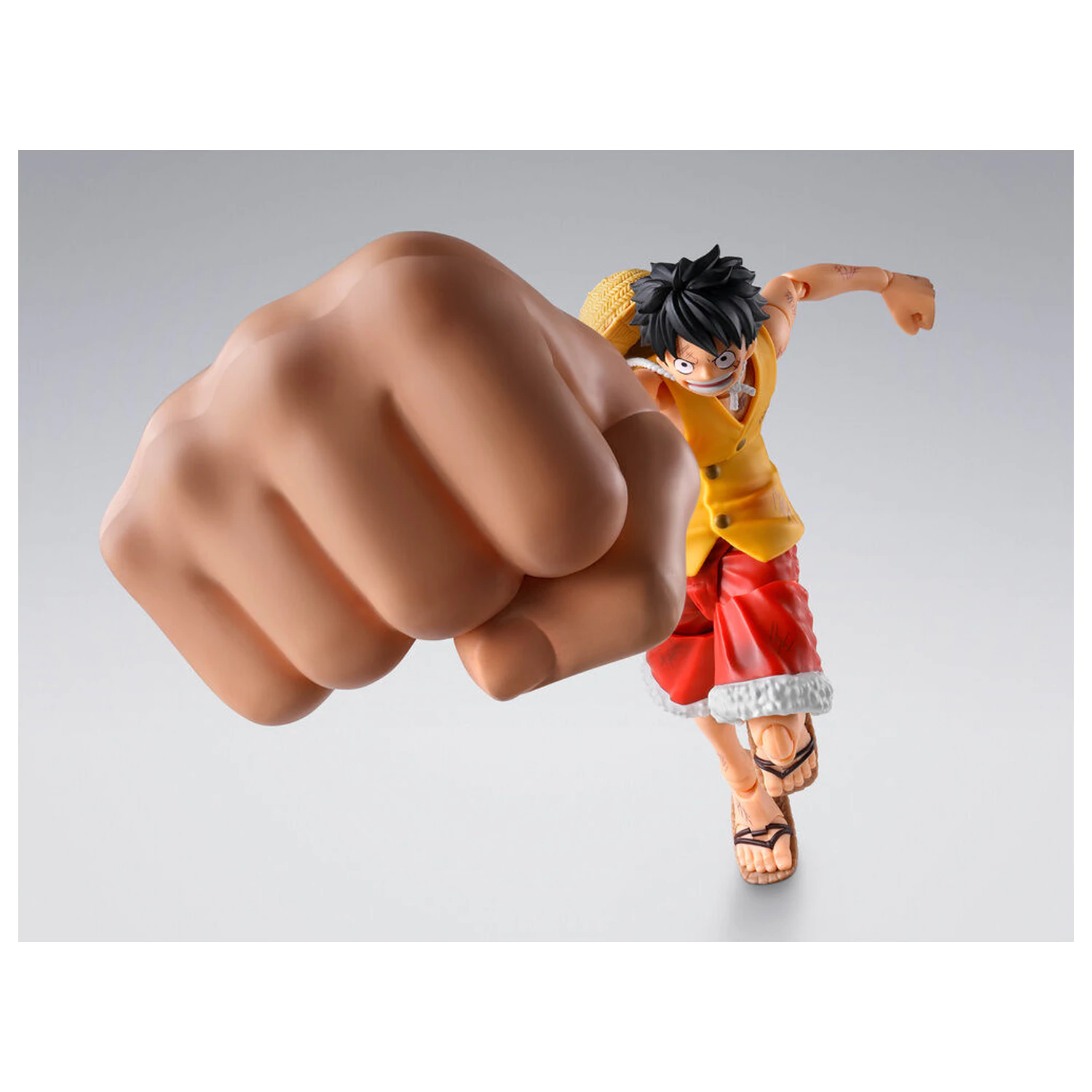 One Piece Monkey D. Luffy Marineford Gea Three S.H. Figuarts sada doplňkových dílů fotografii produktu