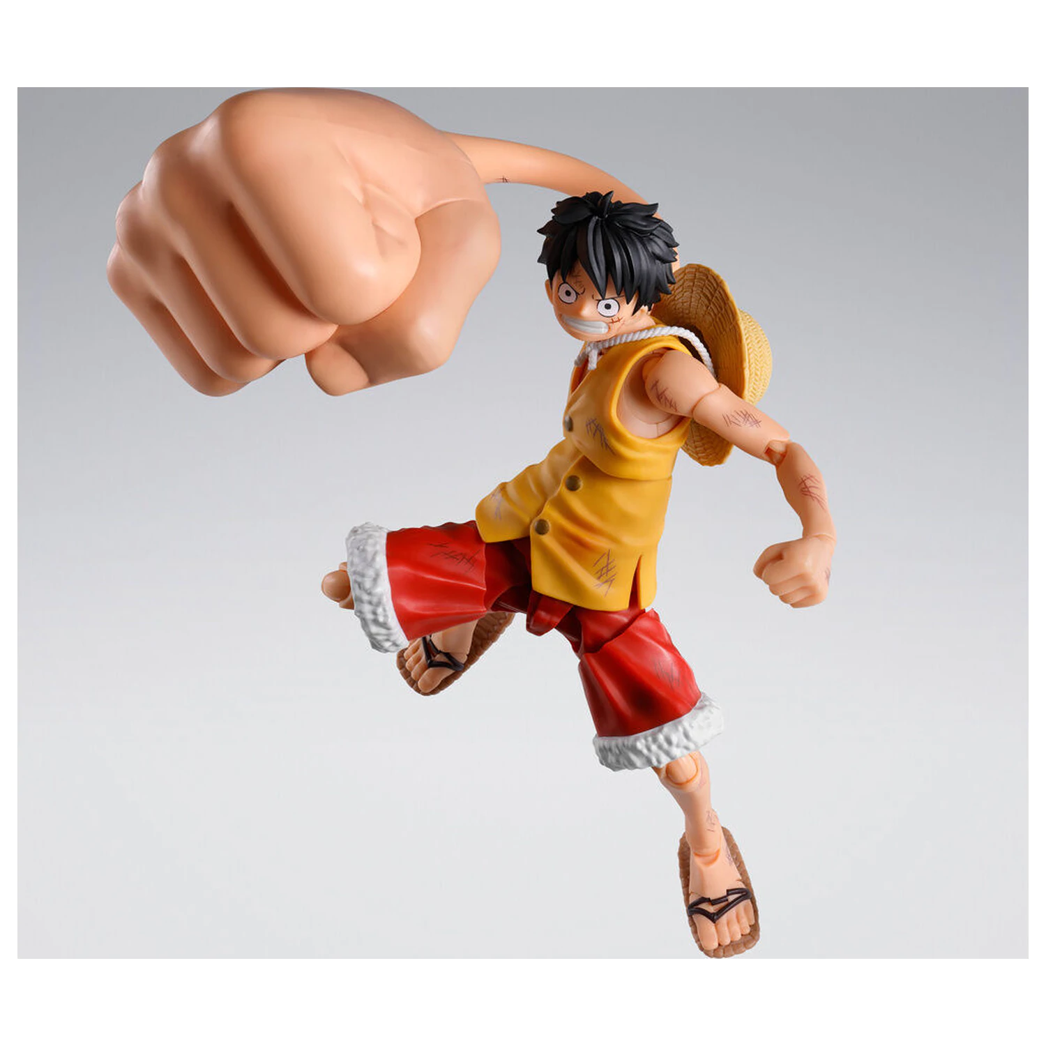 One Piece Monkey D. Luffy Marineford Gea Three S.H. Figuarts sada doplňkových dílů fotografii produktu