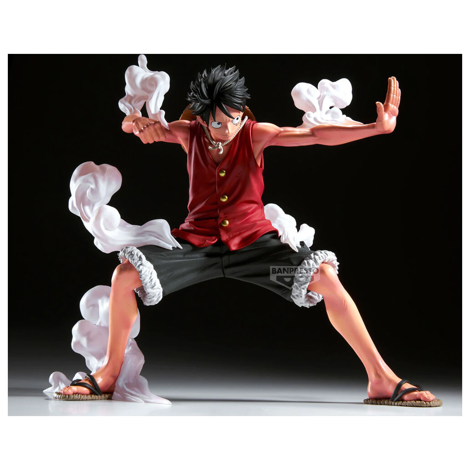 One Piece Monkey D Luffy Maximatic Plus figurka 21cm fotografii produktu