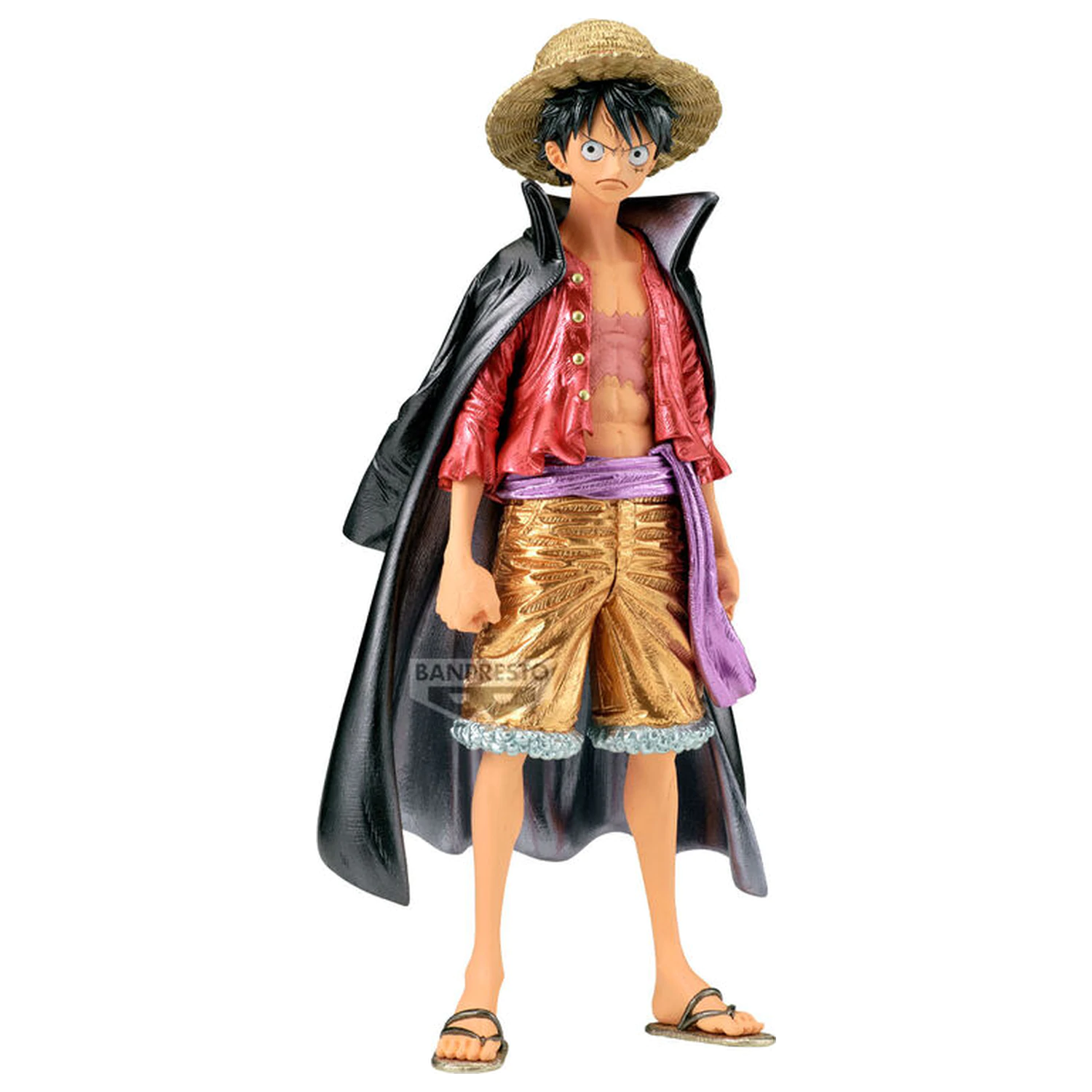 One Piece prémiová figurka Monkey D Luffy The Metallic 30cm fotografii produktu