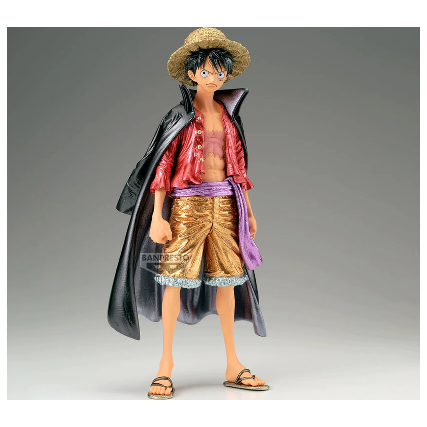 One Piece prémiová figurka Monkey D Luffy The Metallic 30cm fotografii produktu
