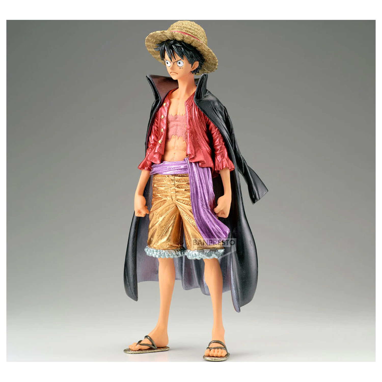 One Piece prémiová figurka Monkey D Luffy The Metallic 30cm fotografii produktu
