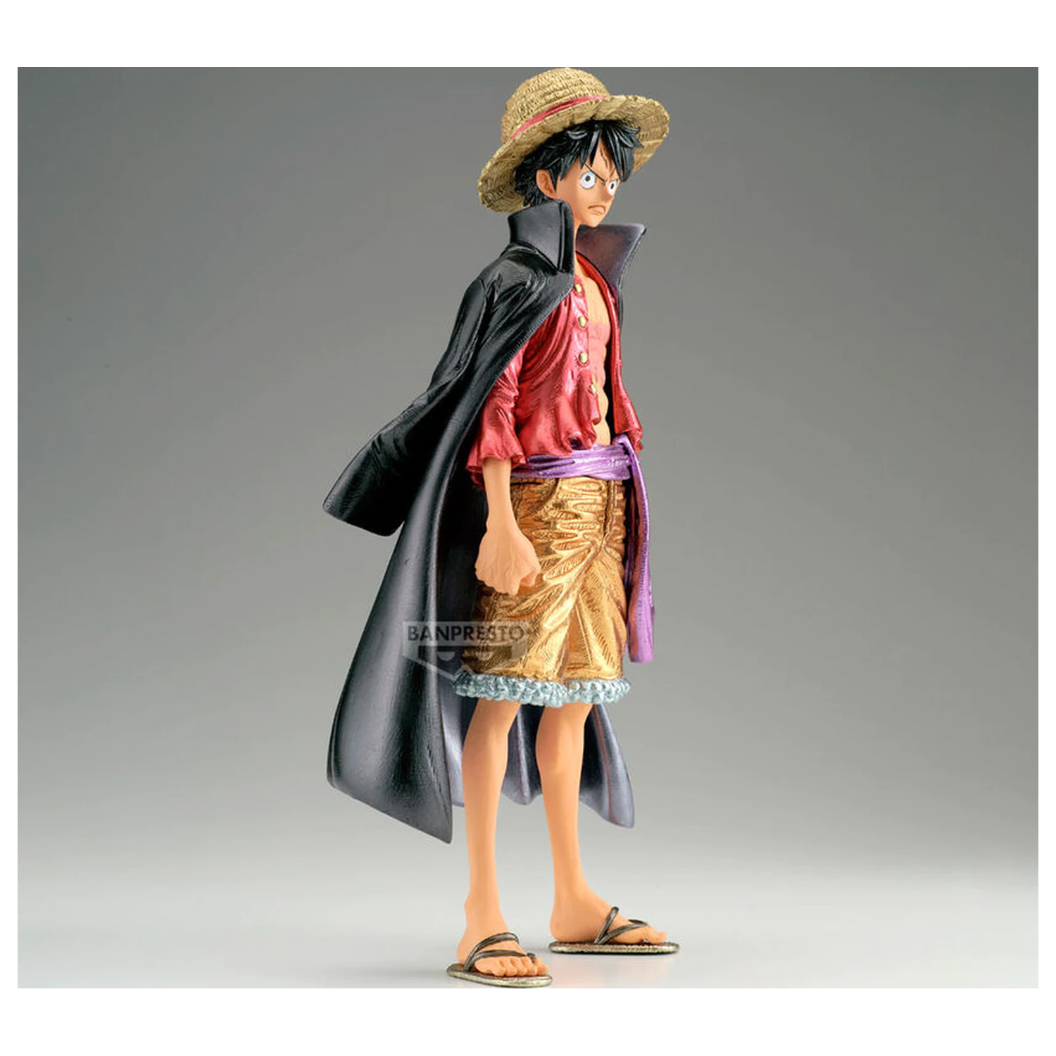 One Piece prémiová figurka Monkey D Luffy The Metallic 30cm fotografii produktu