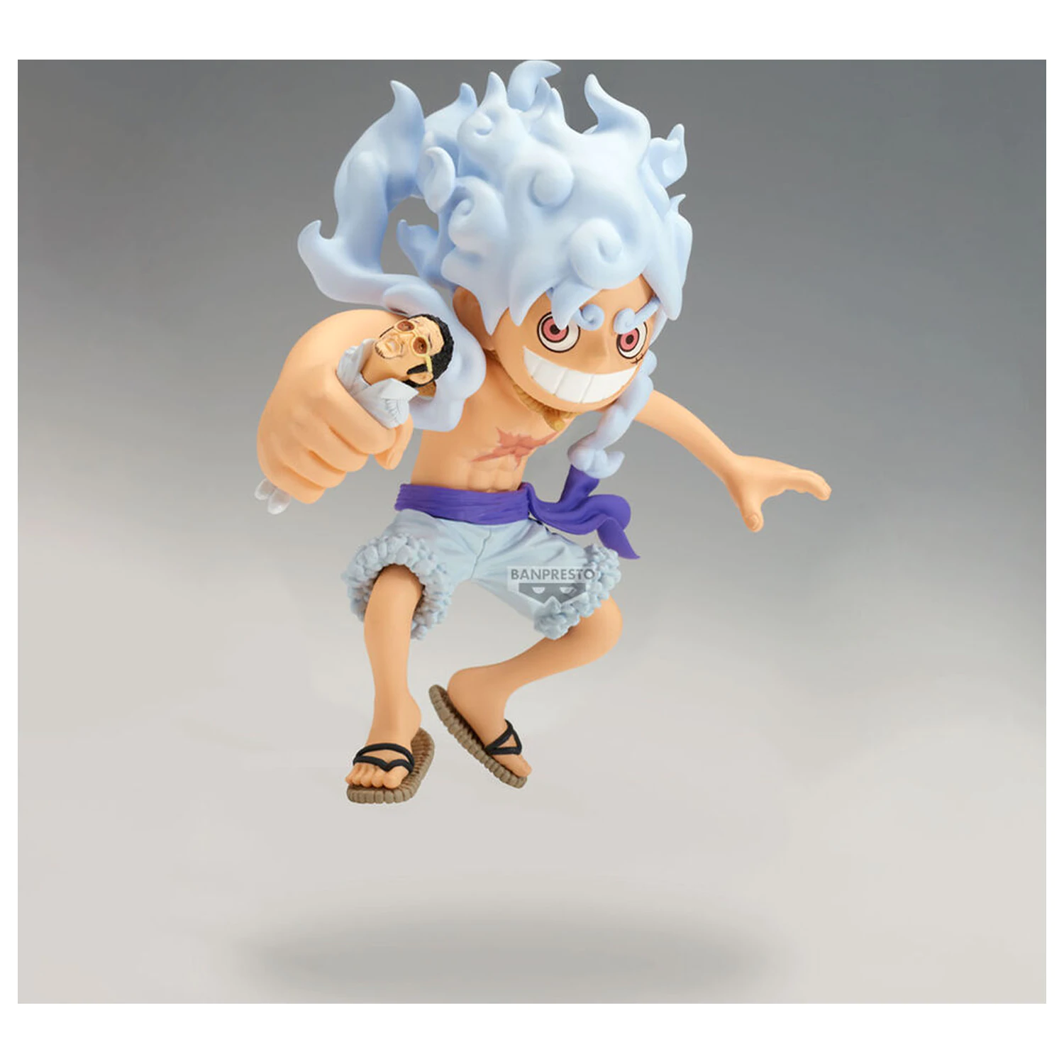 One Piece Monkey D. Luffy vs Borsalino Mega World Collectable figurka 13cm fotografii produktu