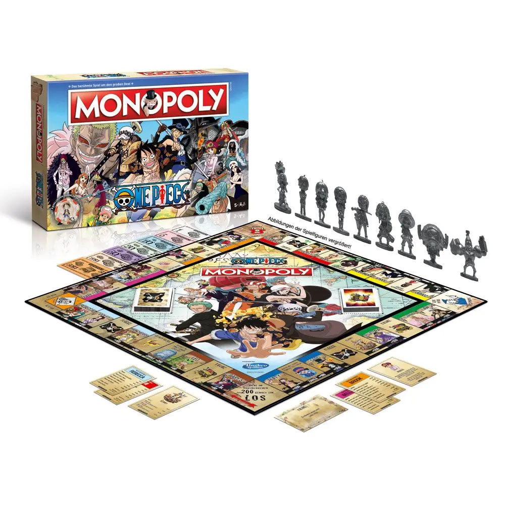 One Piece Stolní Hra Monopoly *Německá verze* fotografii produktu