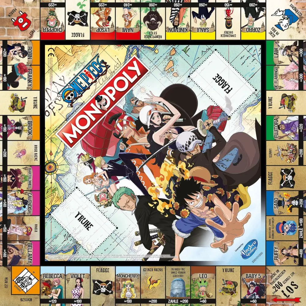 One Piece Stolní Hra Monopoly *Německá verze* fotografii produktu