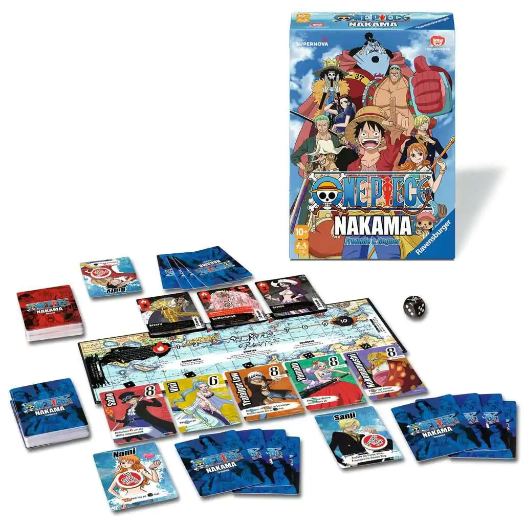 One Piece Board Game Nakama *Německá verze* - Stolní hra fotografii produktu