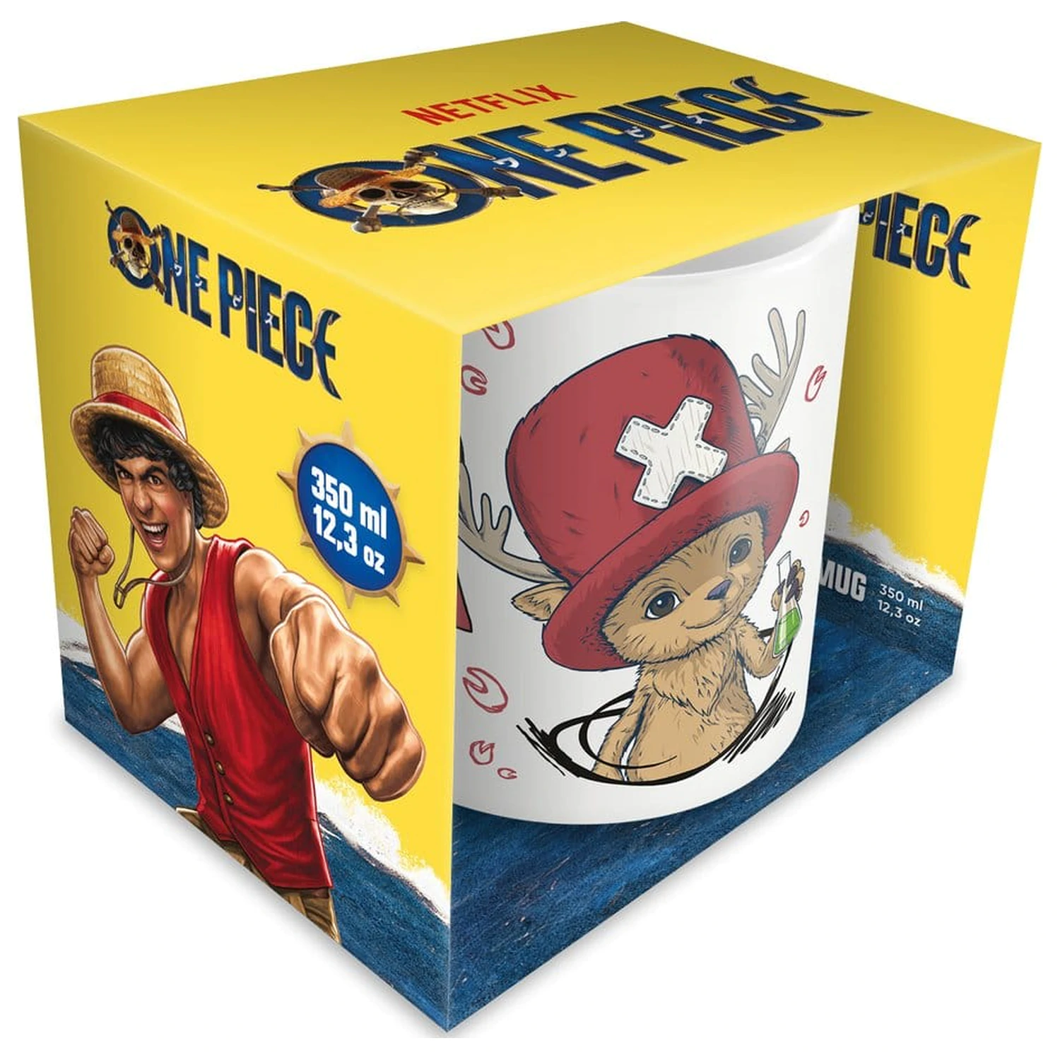 One Piece Netflix hrnek Chopper 350 ml fotografii produktu