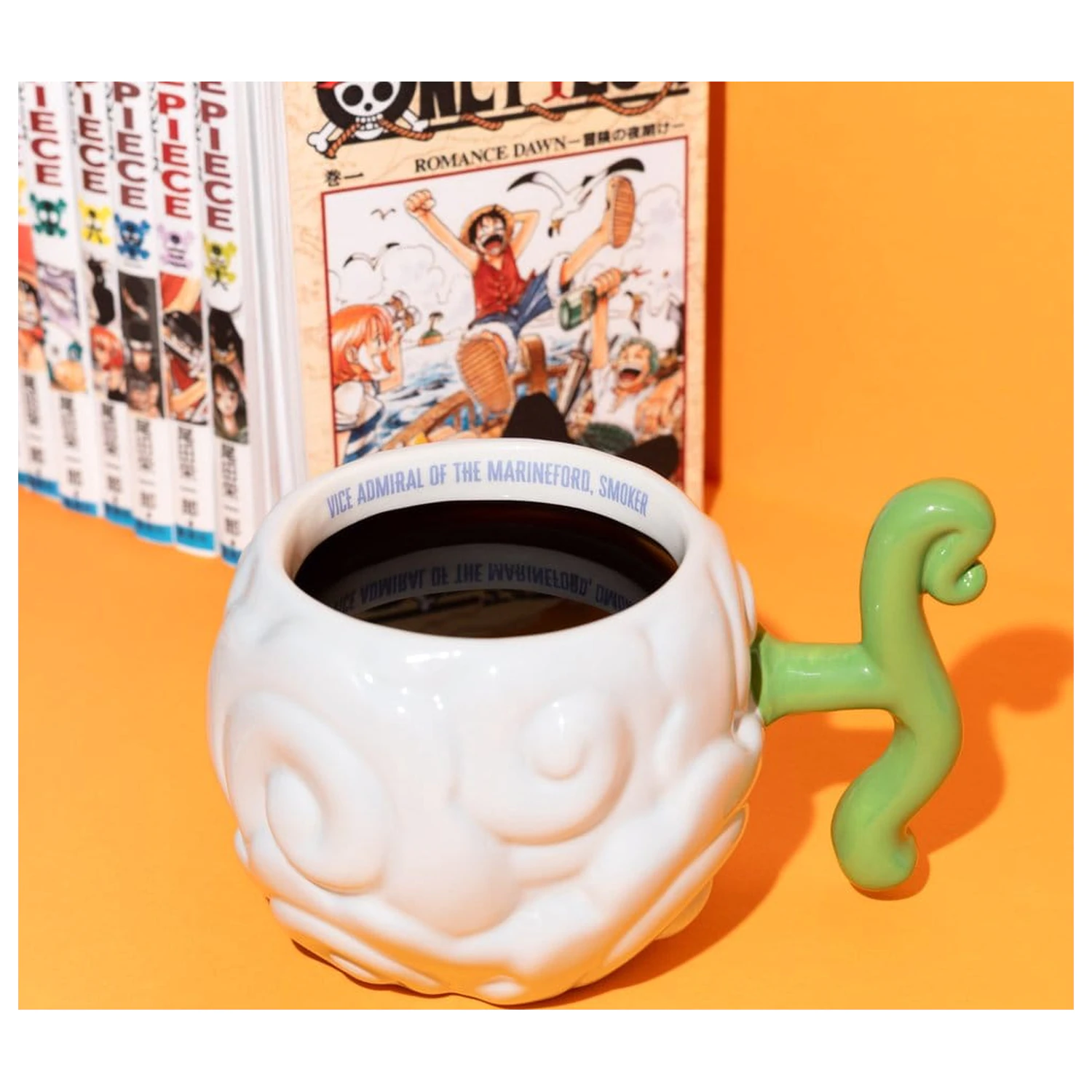 One Piece Netflix 3D hrnek Fruit Smoke-Smoke 600 ml fotografii produktu