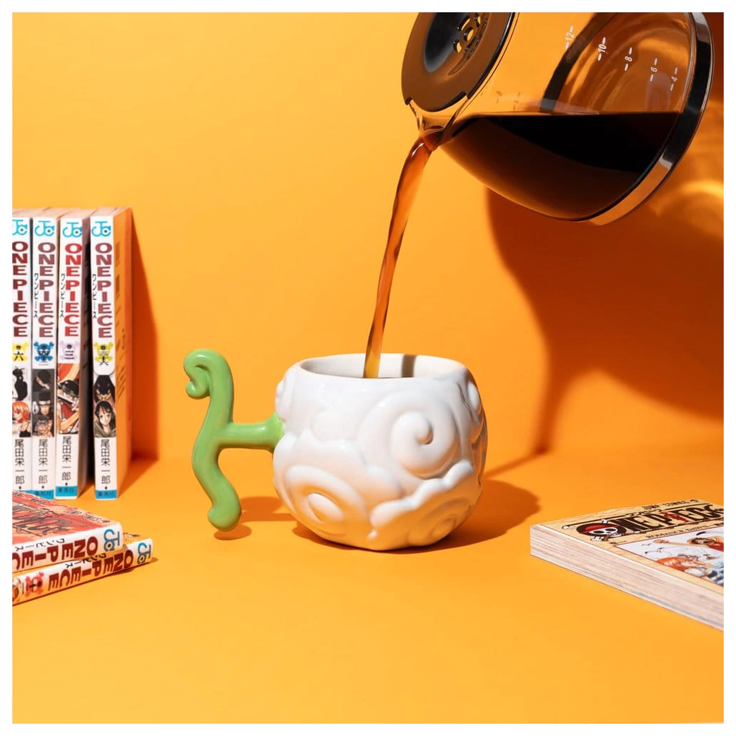 One Piece Netflix 3D hrnek Fruit Smoke-Smoke 600 ml fotografii produktu
