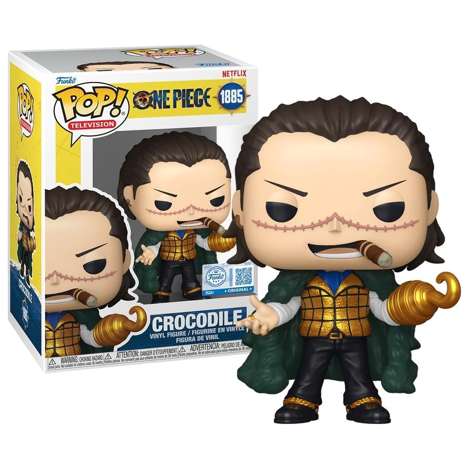 One Piece Netflix Funko Pop figurka Crocodile fotografii produktu