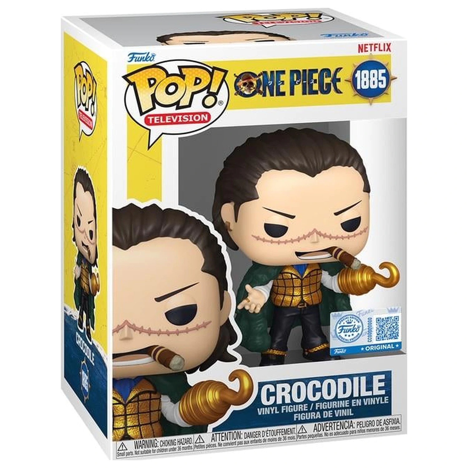 One Piece Netflix Funko Pop figurka Crocodile fotografii produktu