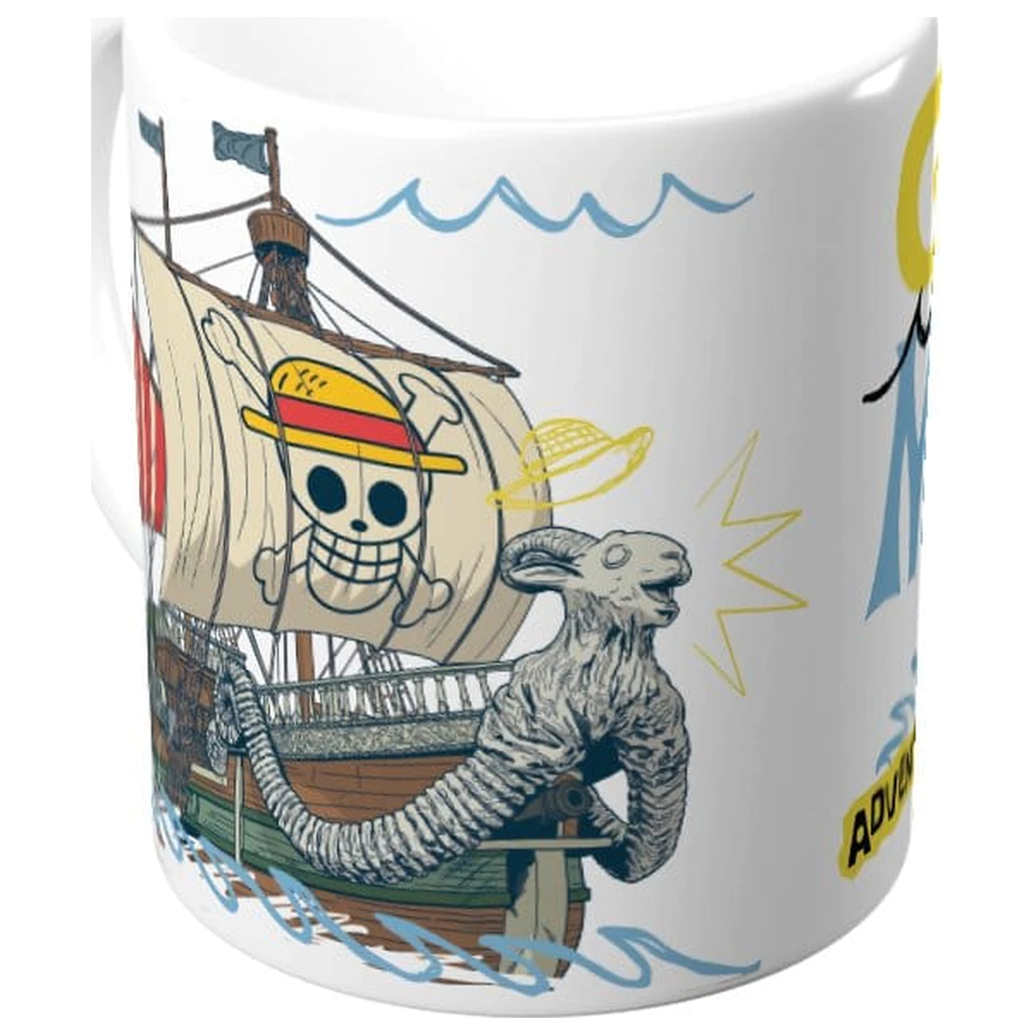 One Piece Netflix hrnek Going Merry 350 ml fotografii produktu