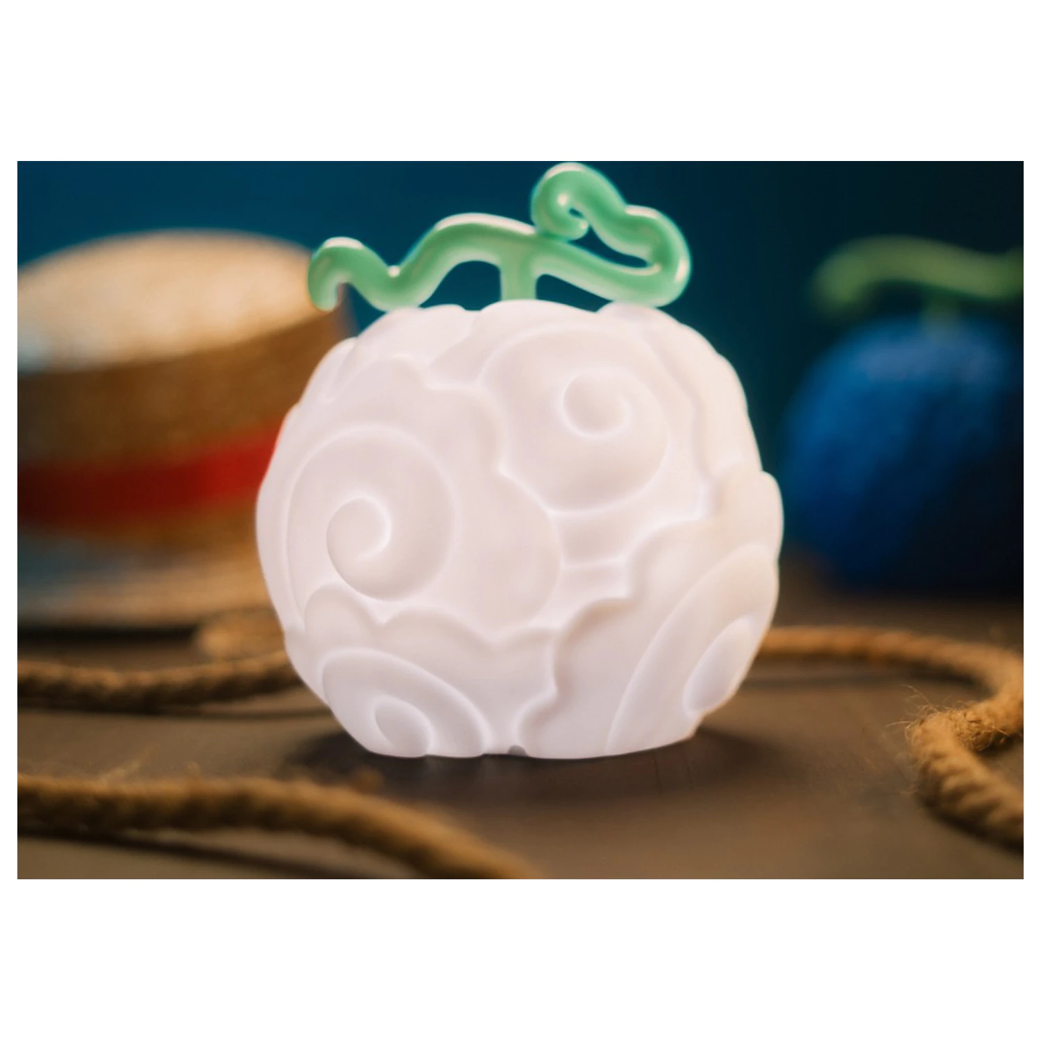 One Piece Netflix Lampa Smoke-Smoke Fruit 17 cm fotografii produktu