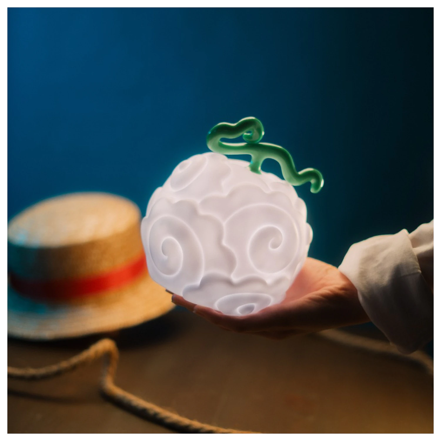 One Piece Netflix Lampa Smoke-Smoke Fruit 17 cm fotografii produktu