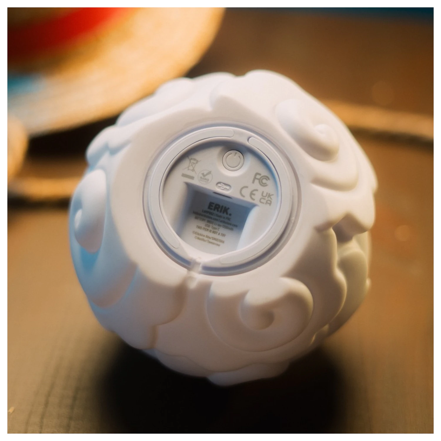 One Piece Netflix Lampa Smoke-Smoke Fruit 17 cm fotografii produktu