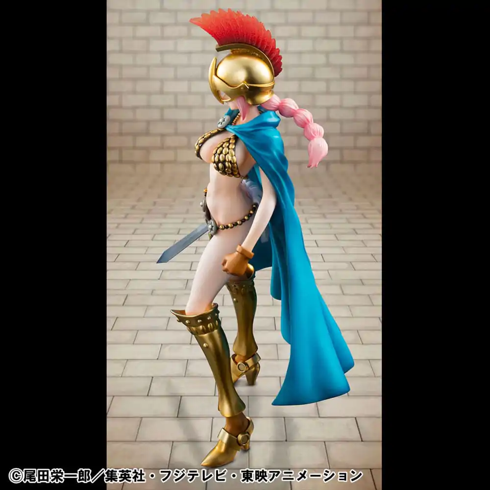 One Piece P.O.P PVC Socha Gladiator Rebecca Sailing Again Super Limited Reprint Ver. 22 cm fotografii produktu
