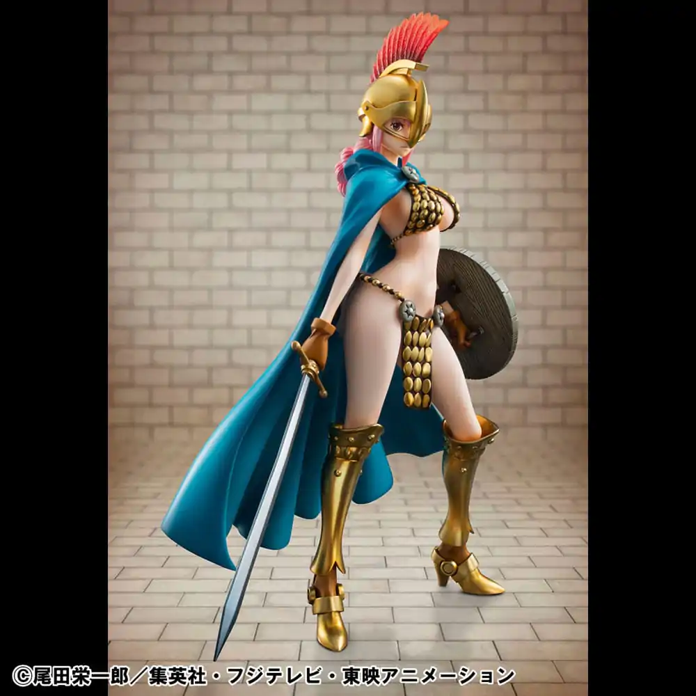 One Piece P.O.P PVC Socha Gladiator Rebecca Sailing Again Super Limited Reprint Ver. 22 cm fotografii produktu