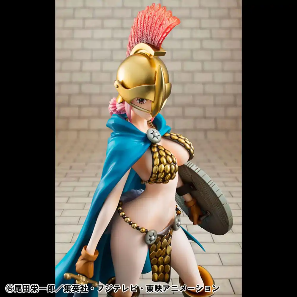 One Piece P.O.P PVC Socha Gladiator Rebecca Sailing Again Super Limited Reprint Ver. 22 cm fotografii produktu