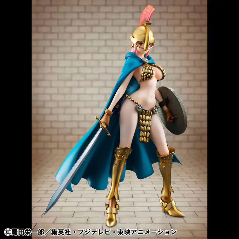 One Piece P.O.P PVC Socha Gladiator Rebecca Sailing Again Super Limited Reprint Ver. 22 cm fotografii produktu