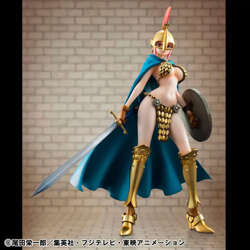 One Piece P.O.P PVC Socha Gladiator Rebecca Sailing Again Super Limited Reprint Ver. 22 cm fotografii produktu
