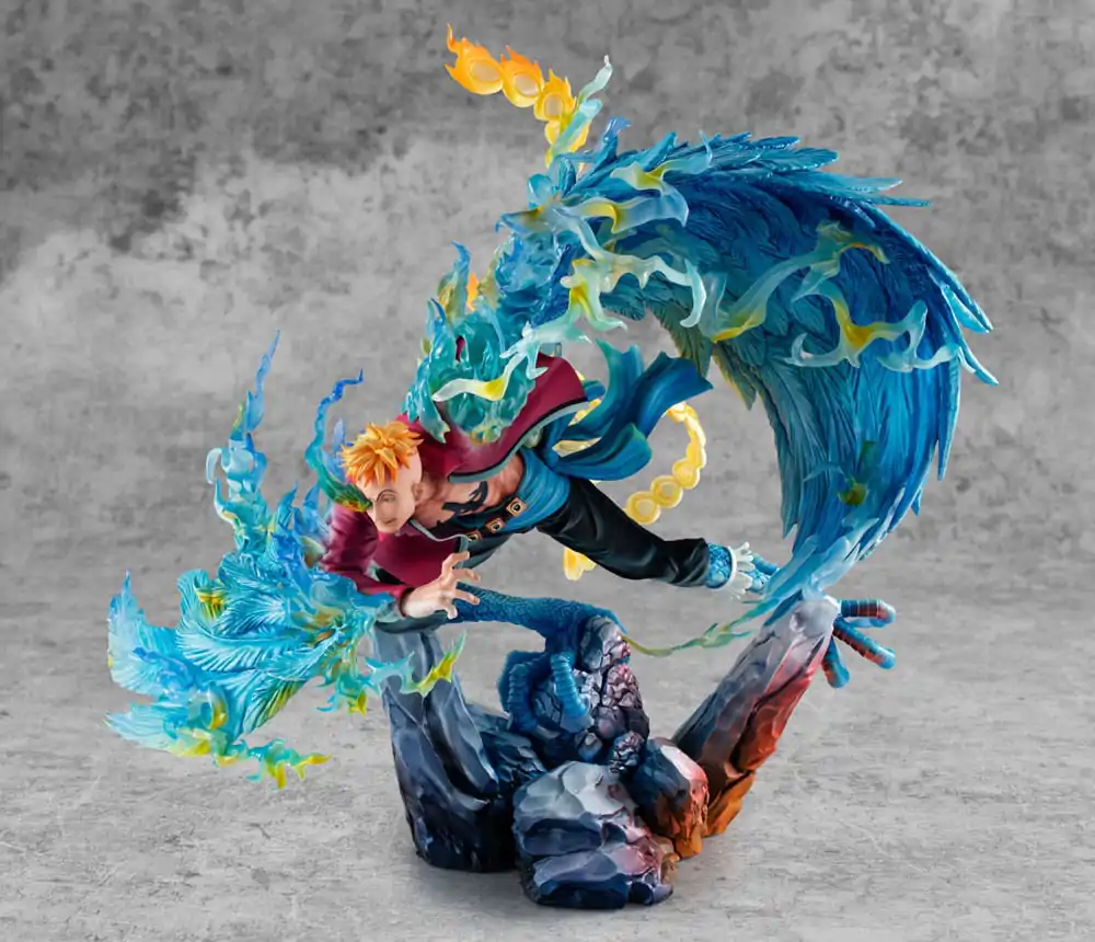 One Piece P.O.P MAS Maximum PVC socha Marco the Phoenix vůdce 1. skupiny pirátů Bělovouse 32 cm fotografii produktu