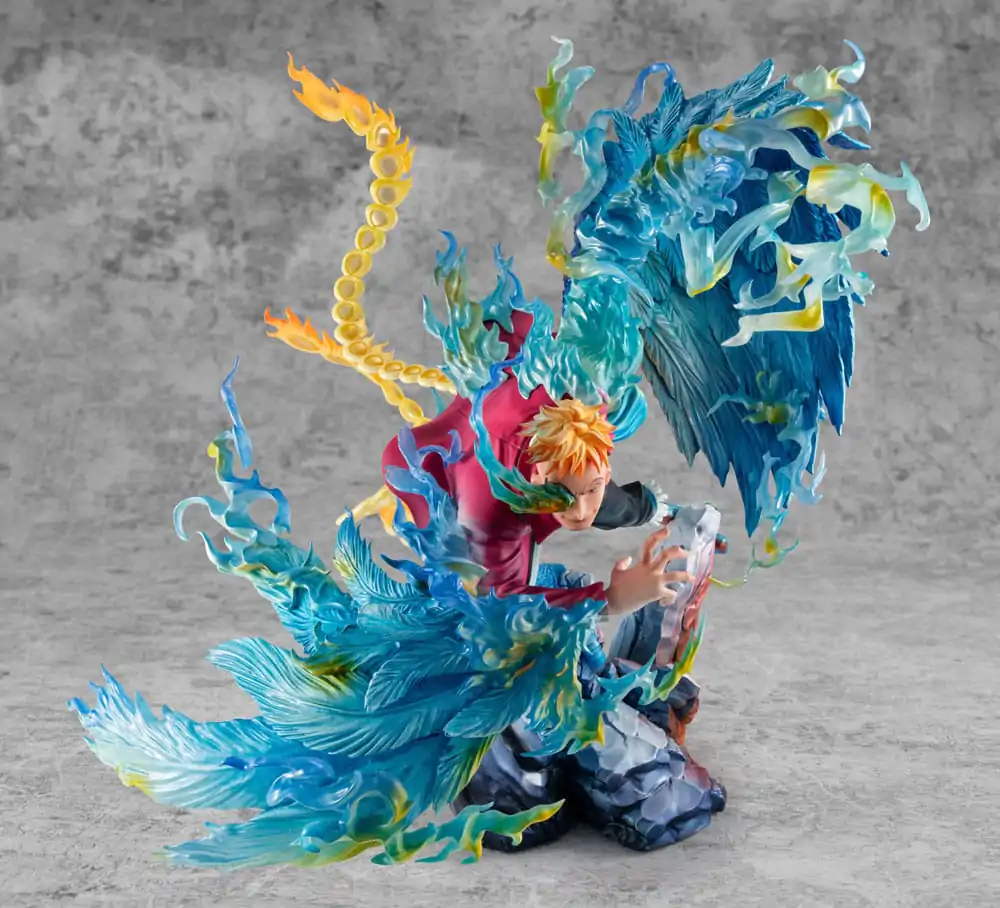 One Piece P.O.P MAS Maximum PVC socha Marco the Phoenix vůdce 1. skupiny pirátů Bělovouse 32 cm fotografii produktu