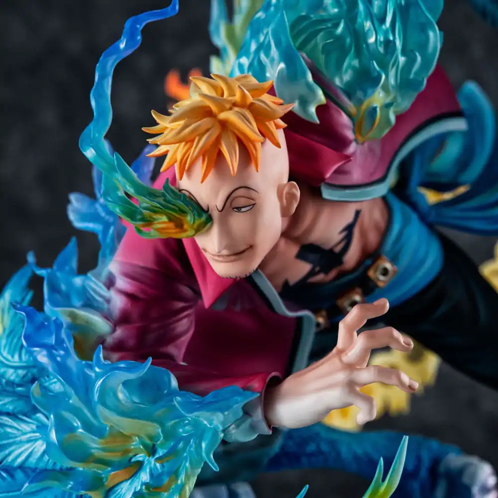 One Piece P.O.P MAS Maximum PVC socha Marco the Phoenix vůdce 1. skupiny pirátů Bělovouse 32 cm fotografii produktu