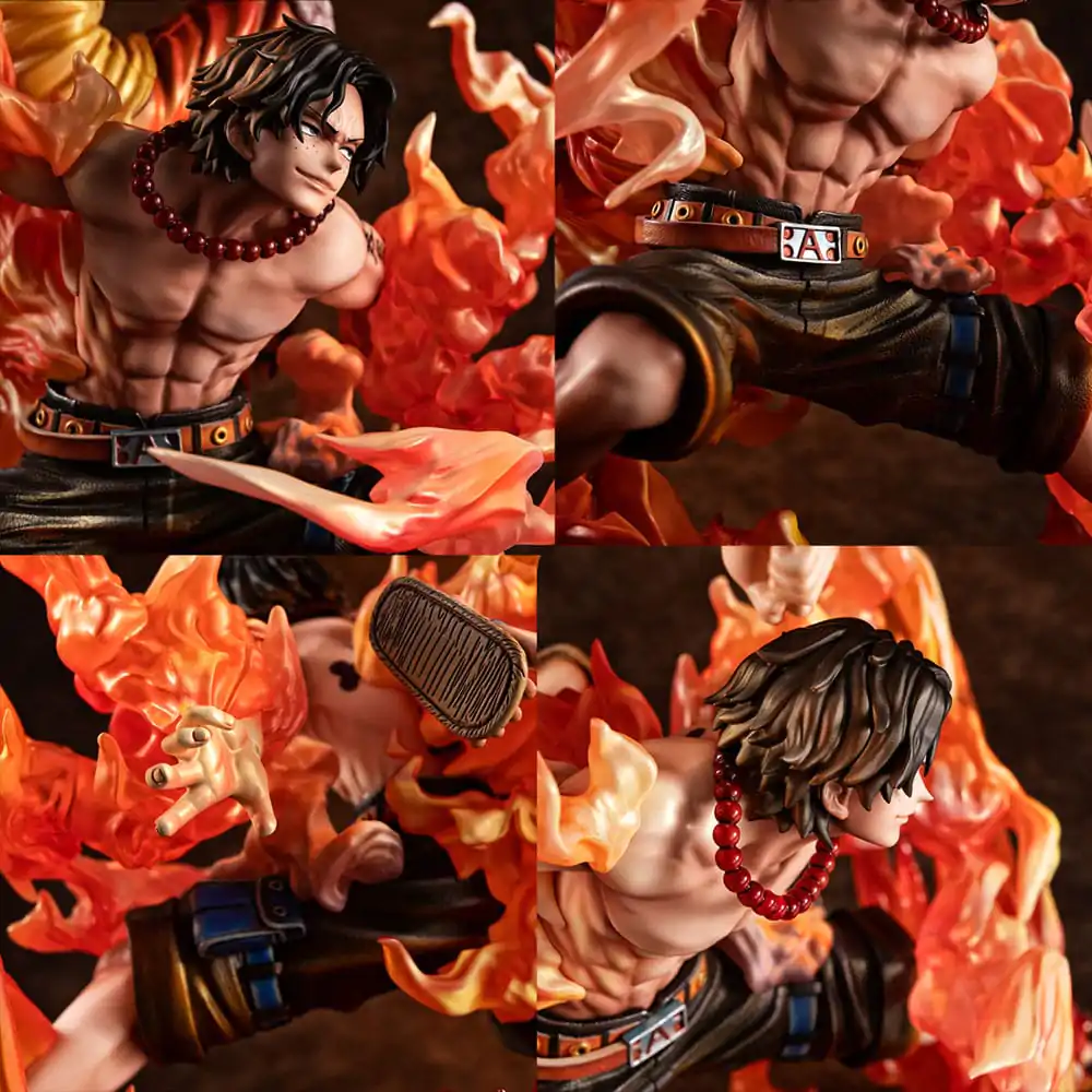 One Piece P.O.P NEO-Maximum PVC Soška Luffy & Ace Bond between brothers 20th Limited Ver. 25 cm fotografii produktu