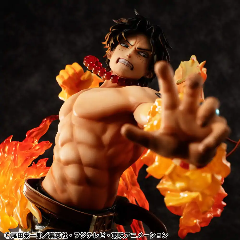 One Piece P.O.P NEO-Maximum PVC socha Portgas D. Ace 15. výročí Super limitovaná dotisk Ver. 23 cm fotografii produktu