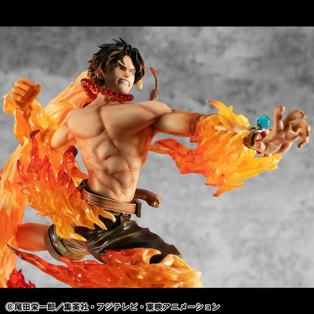 One Piece P.O.P NEO-Maximum PVC socha Portgas D. Ace 15. výročí Super limitovaná dotisk Ver. 23 cm fotografii produktu
