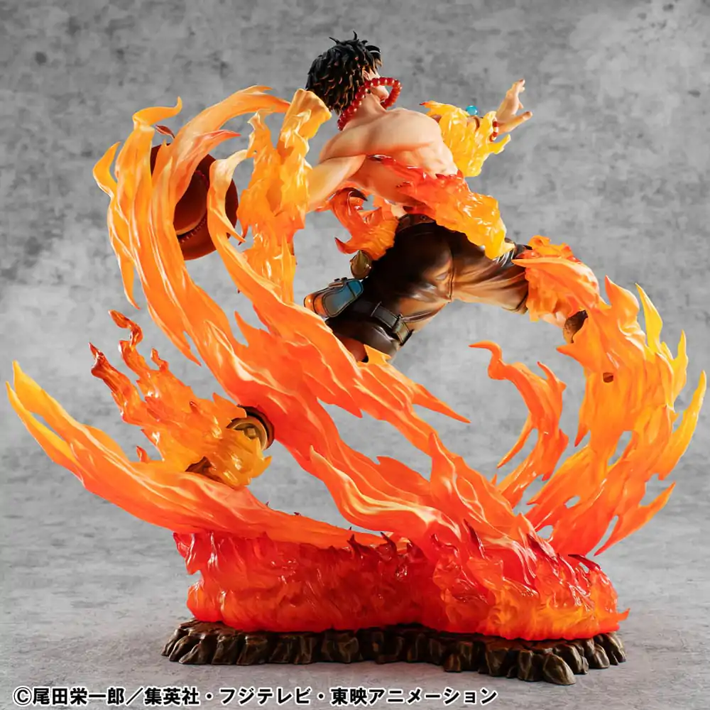 One Piece P.O.P NEO-Maximum PVC socha Portgas D. Ace 15. výročí Super limitovaná dotisk Ver. 23 cm fotografii produktu