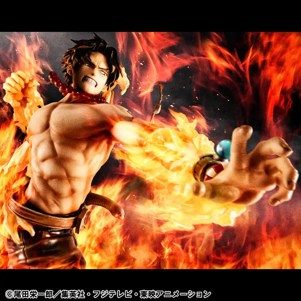 One Piece P.O.P NEO-Maximum PVC socha Portgas D. Ace 15. výročí Super limitovaná dotisk Ver. 23 cm fotografii produktu