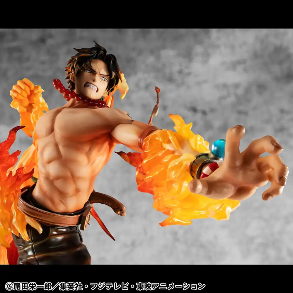 One Piece P.O.P NEO-Maximum PVC socha Portgas D. Ace 15. výročí Super limitovaná dotisk Ver. 23 cm fotografii produktu
