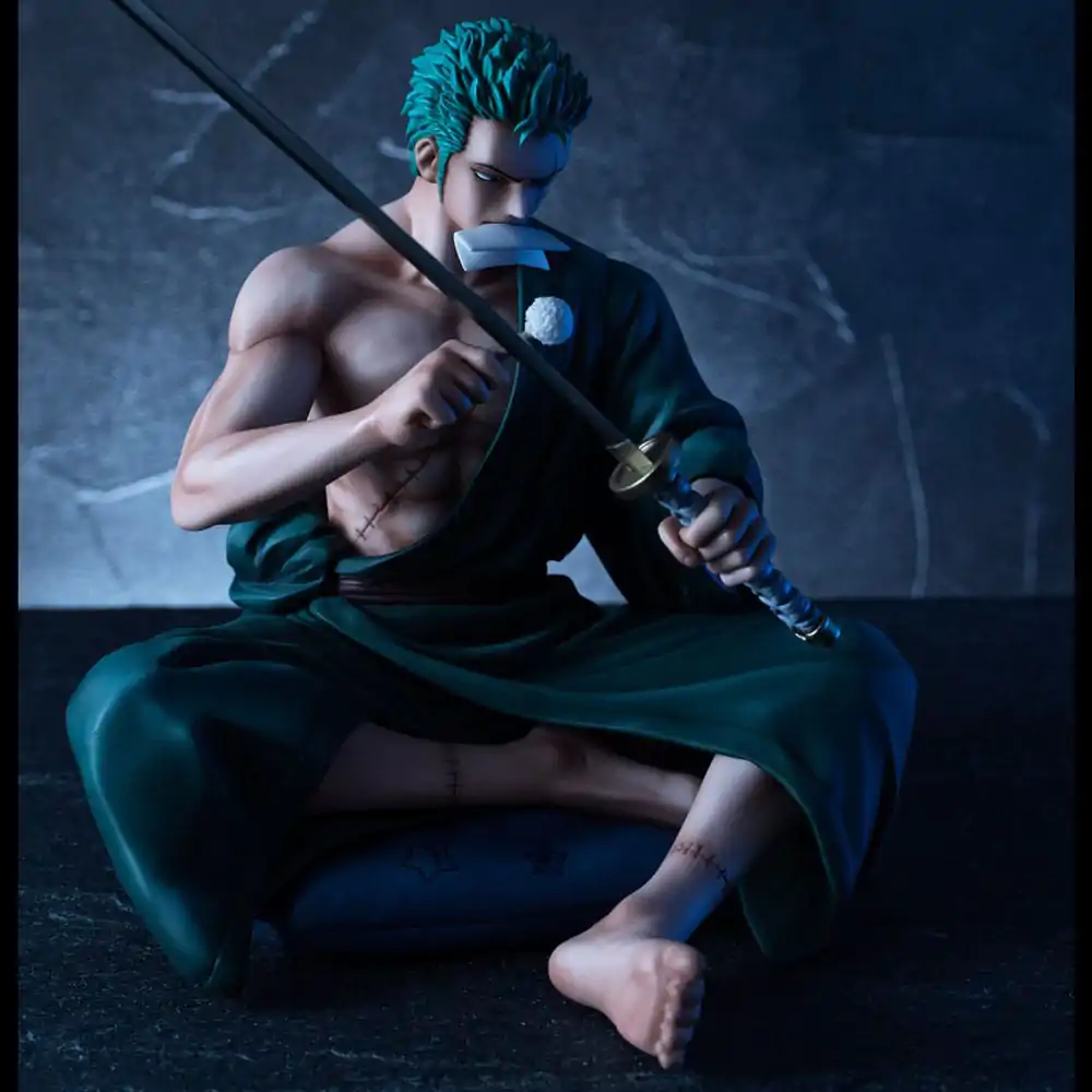 One Piece P.O.P S.O.C PVC socha 1/8 Roronoa Zorro 13 cm fotografii produktu