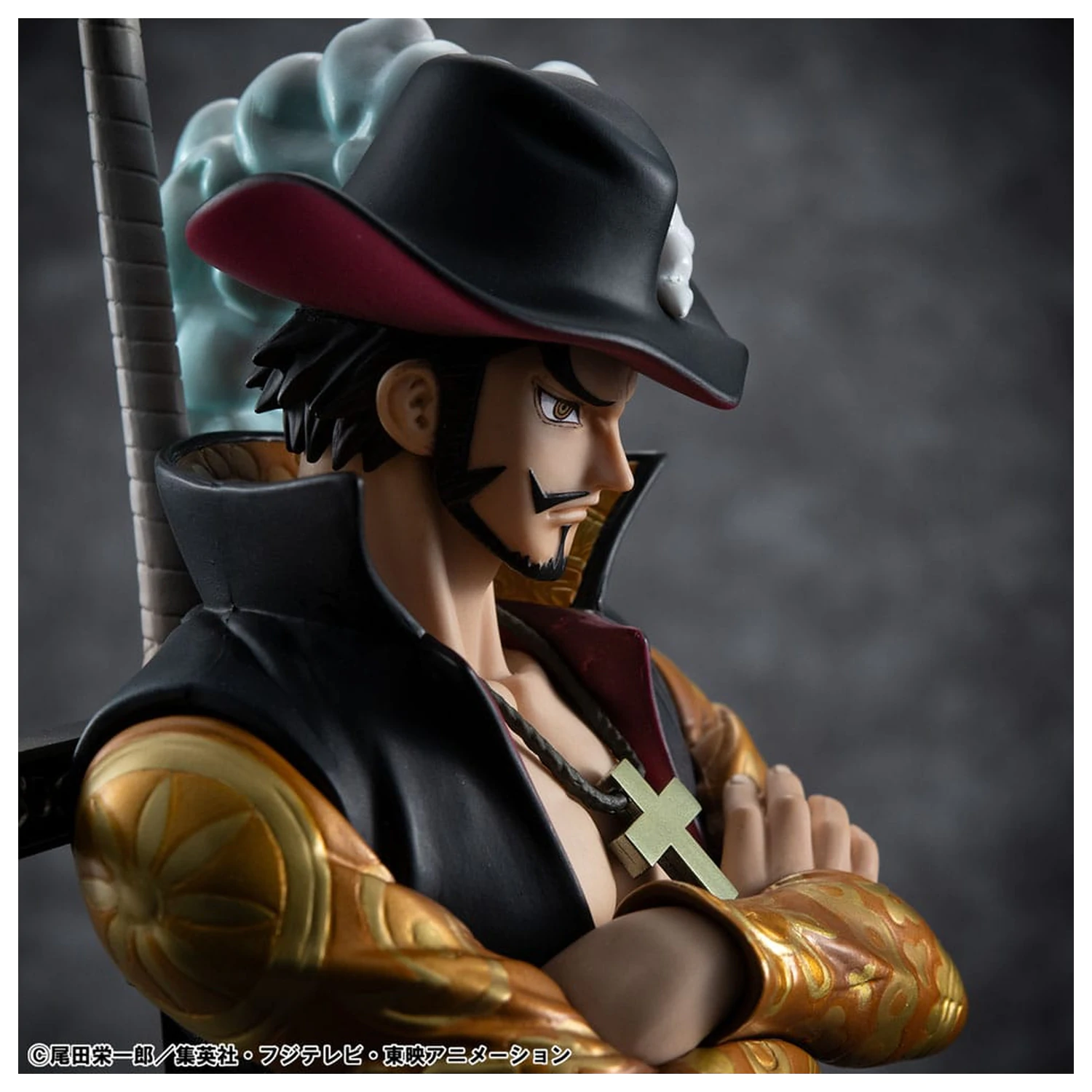 One Piece P.O.P SA-MAXIMUM PVC socha Hawk Eye Dracule Mihawk Ver. R 29 cm fotografii produktu